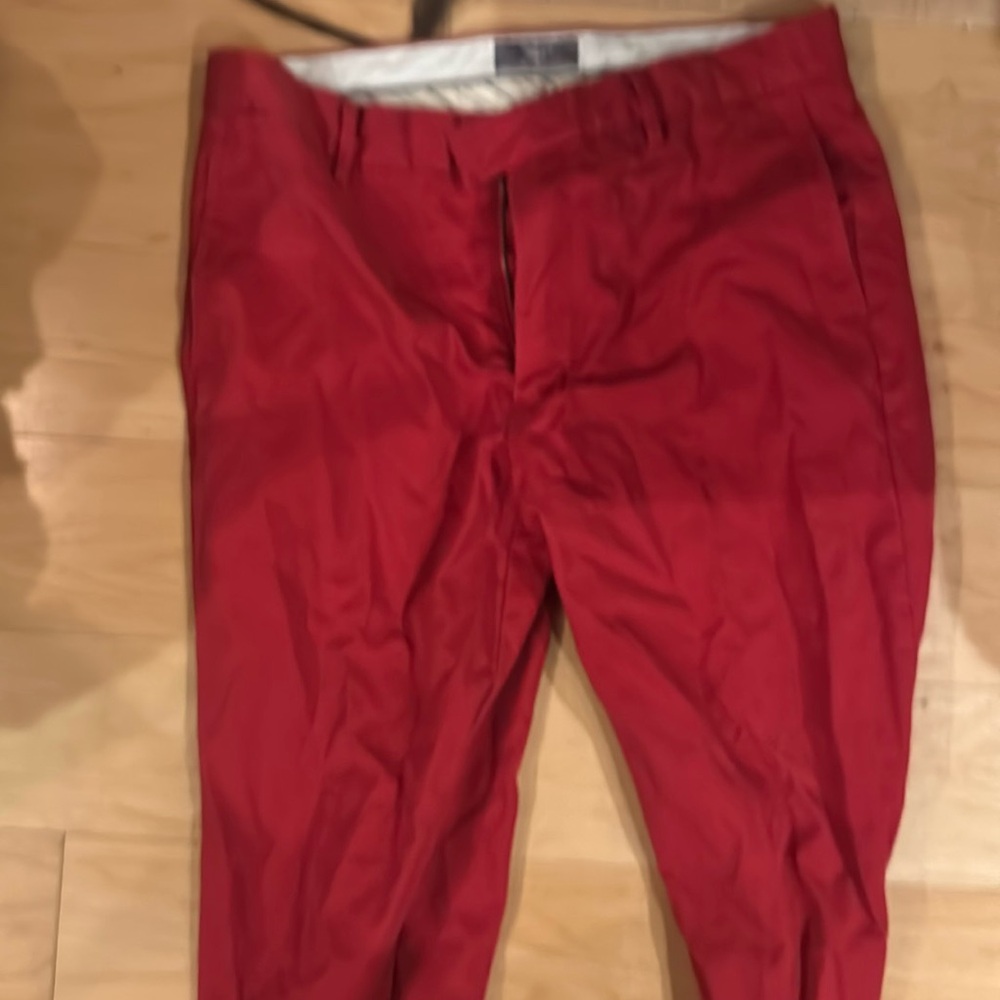 Dockers red pants